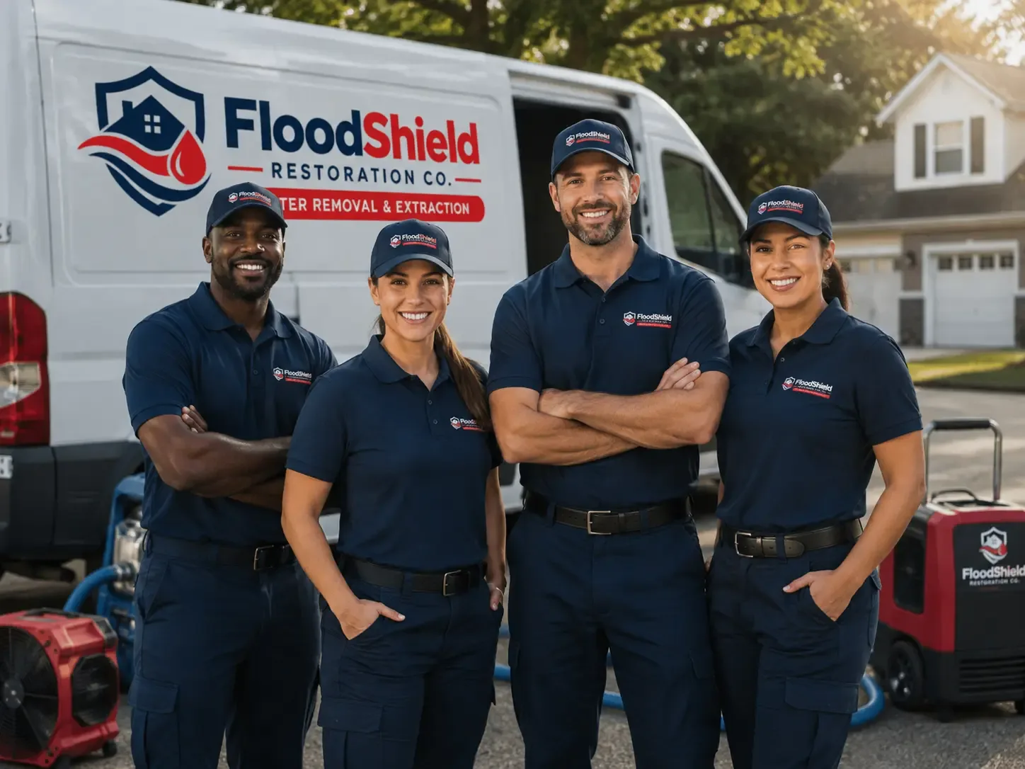 Flood Damage Restoration company in Little America, WY
