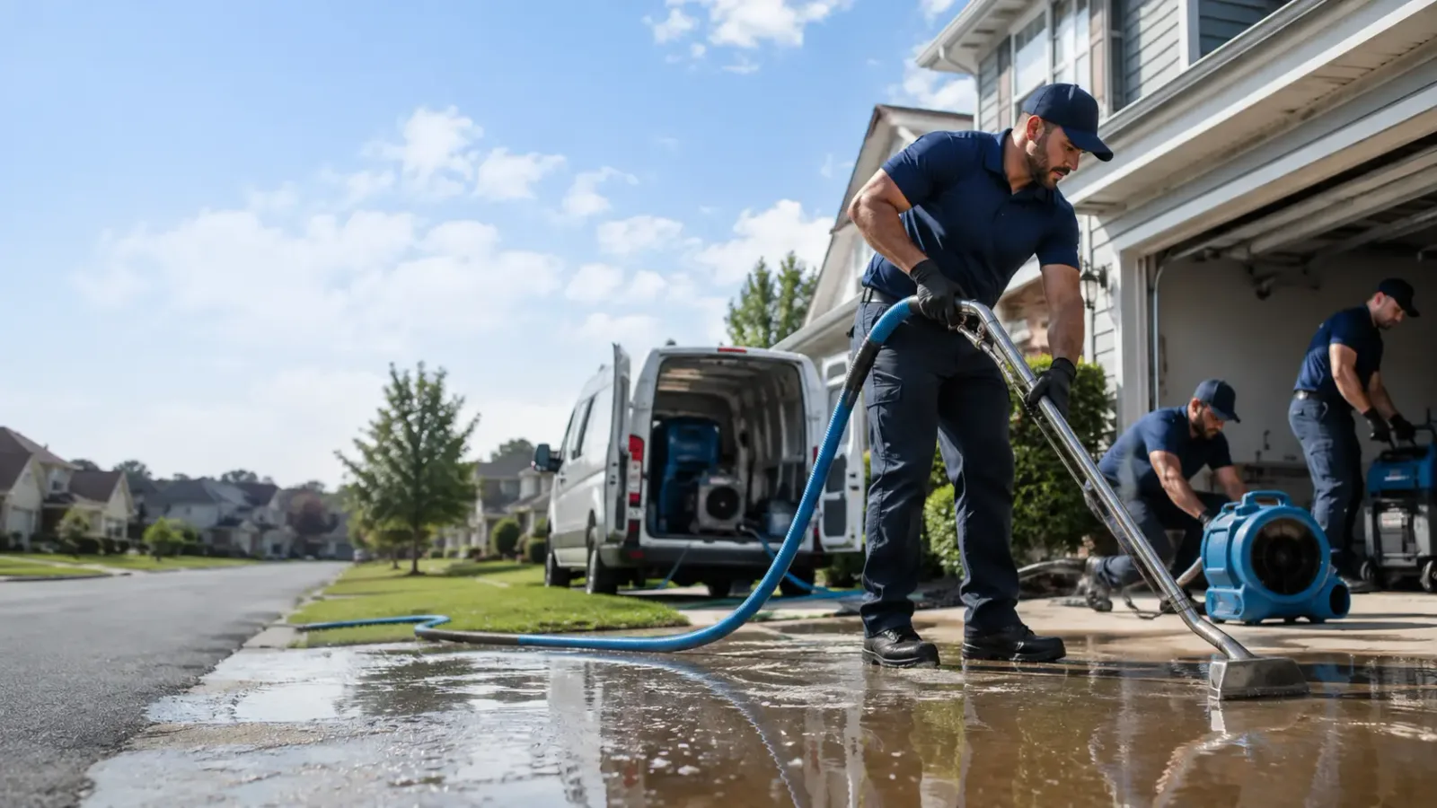 Flood Damage Restoration in Little America, WY